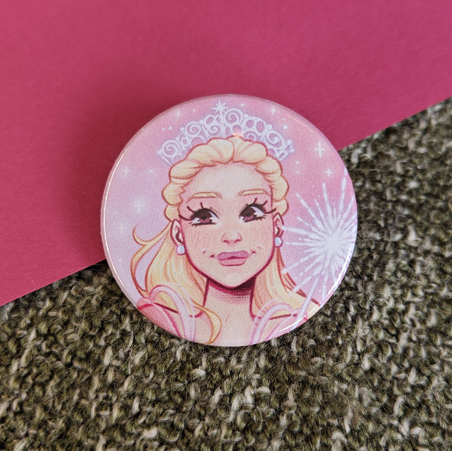 Wick button pins