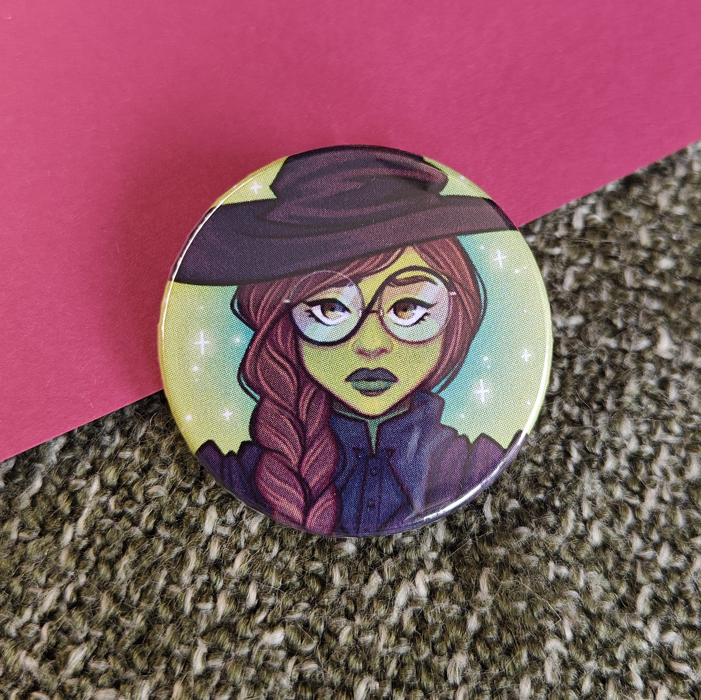 Wick button pins