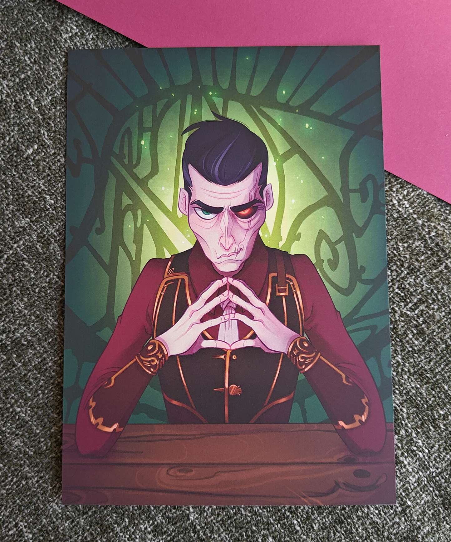 A5 Silk print