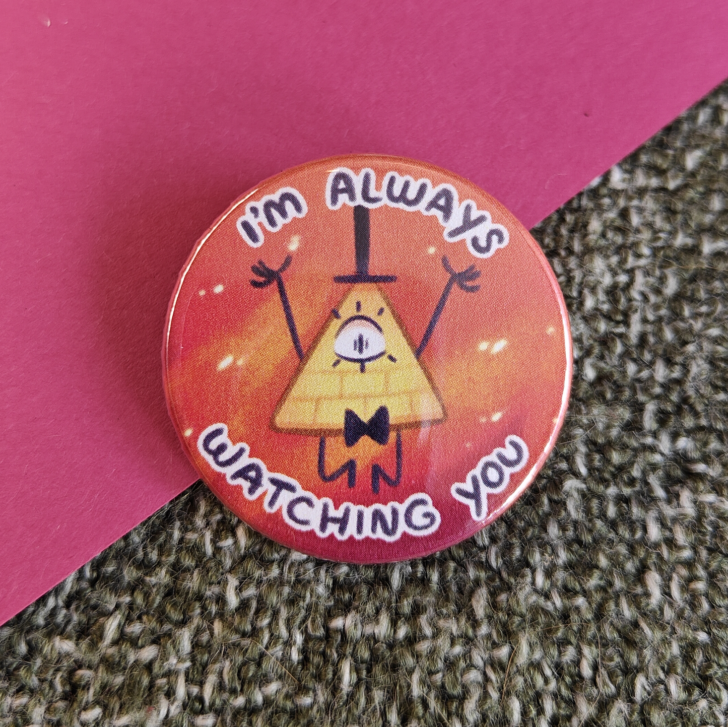 Bill button pin