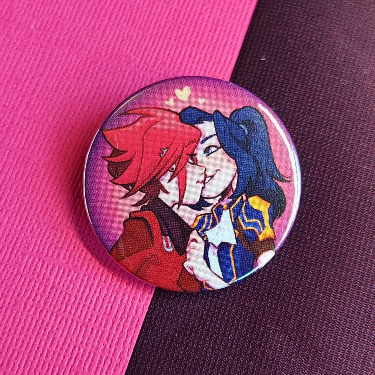 Arcana button pins