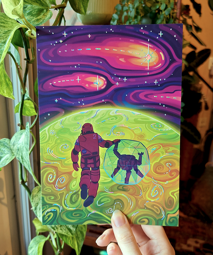 A5 PHM foil print