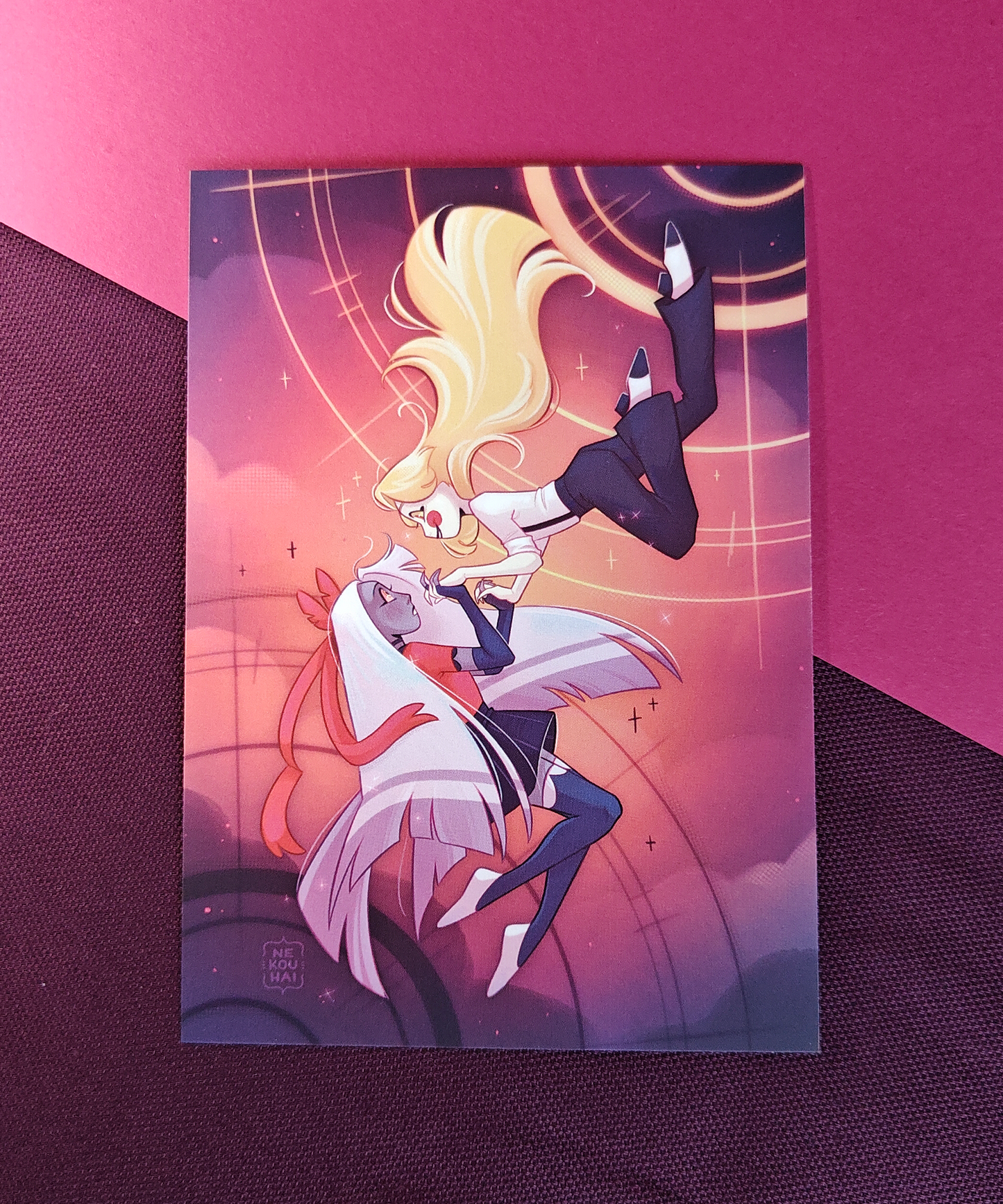 A6 Chaggie print