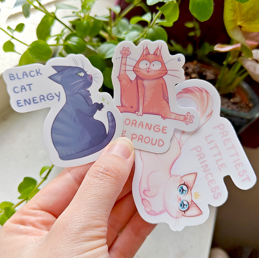 Cat Vibes stickers