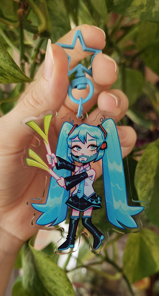 BBNo$ Miku keychain
