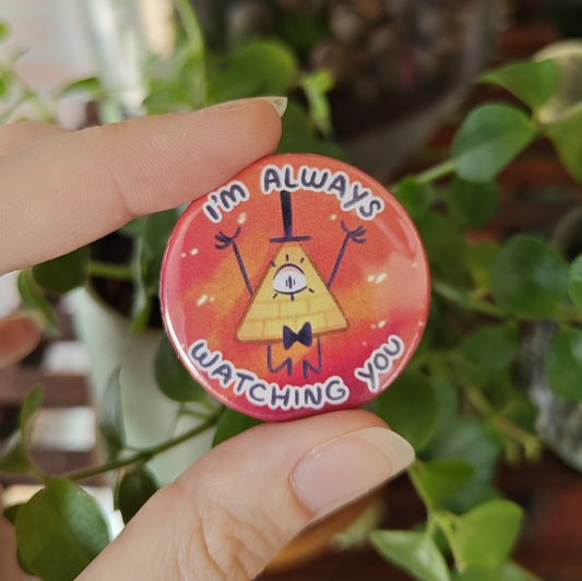 Bill button pin