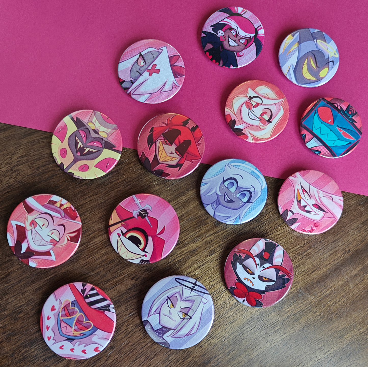 HazHot button pins