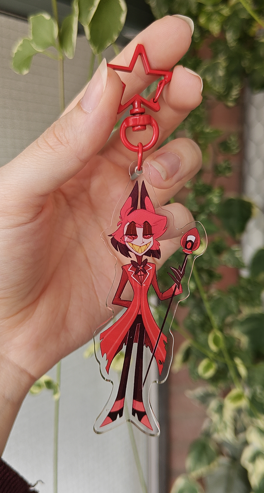 HazHot Alastor keychain