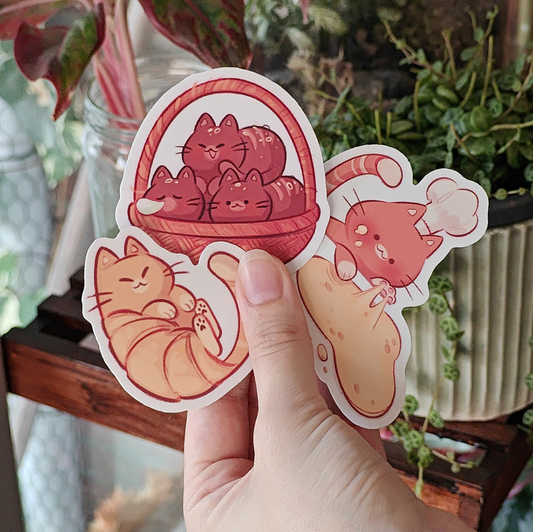 Cat Bakery stickers