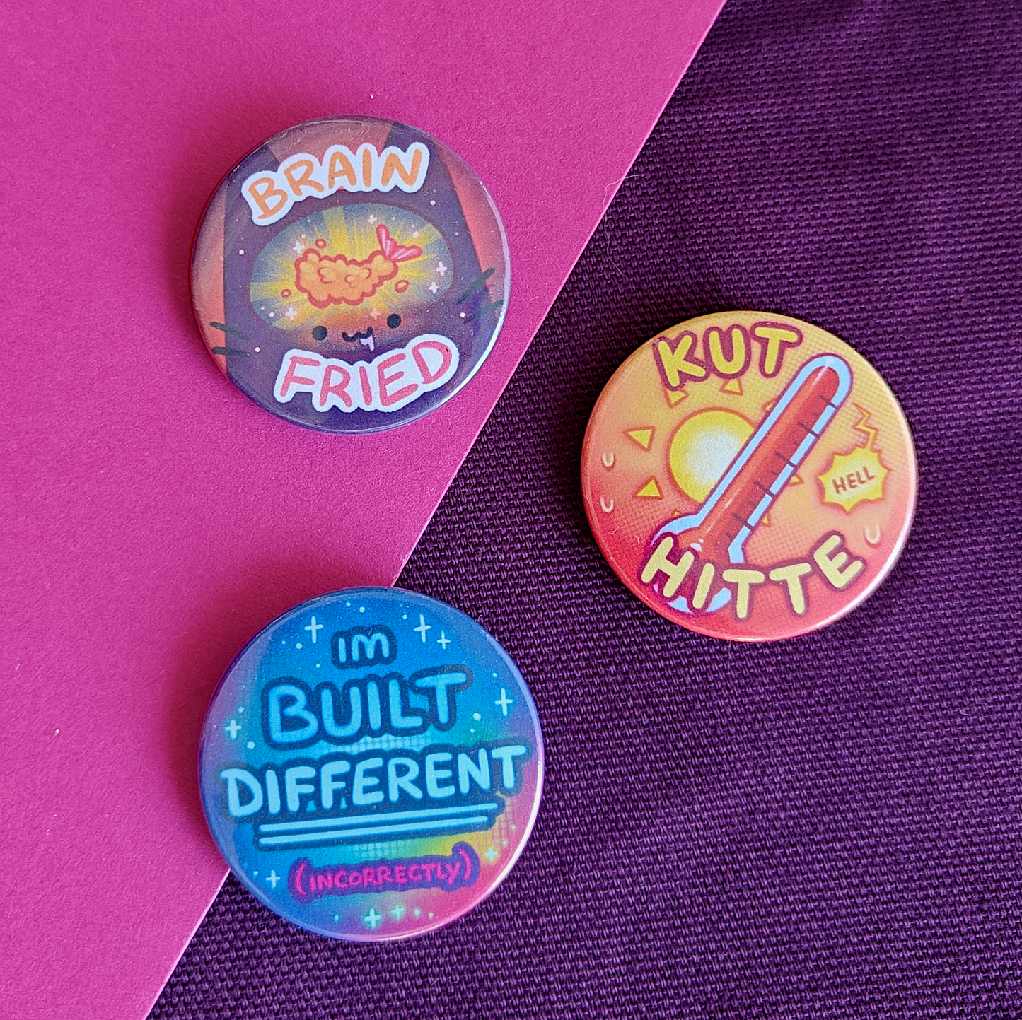 Memes button pins
