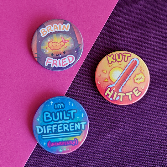 Memes button pins