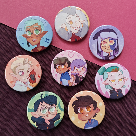 TOH button pins